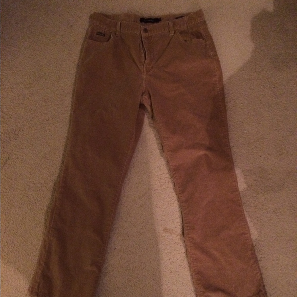 Calvin Klein Corduroy Khaki Pants
